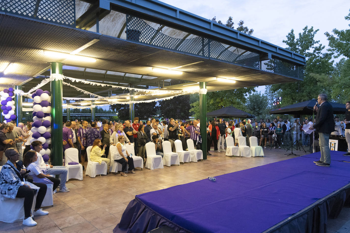 La Gala de la Federación de Peñas del Real Valladolid, en imágenes