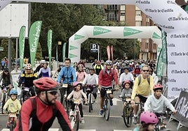 Imagen de la pasada edición del Día de la Bici.