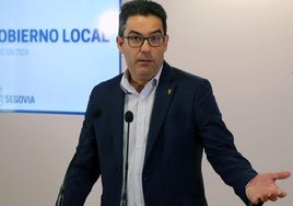 José Luis Horcajo, en rueda de prensa.