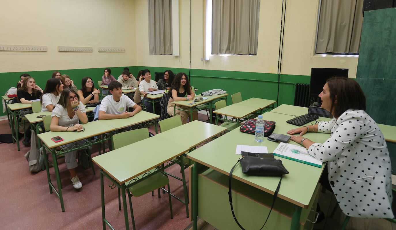 La vuelta a las aulas de ESO, Bachillerato y FP en Palencia