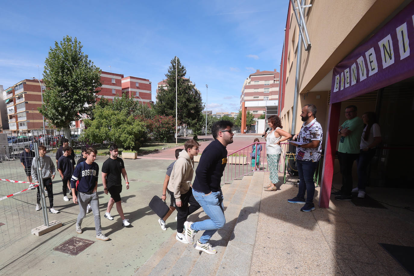 La vuelta a las aulas de ESO, Bachillerato y FP en Palencia