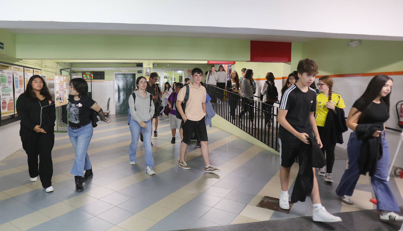 La vuelta a las aulas de ESO, Bachillerato y FP en Palencia