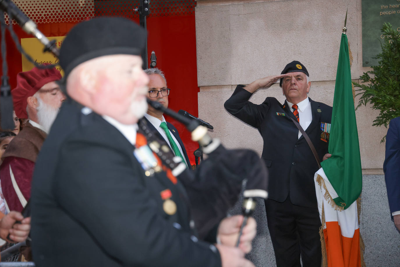 El cortejo fúnebre de Red Hugh O&#039;Donnell, en imágenes