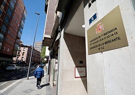 Juzgados de lo Mercantil de Valladolid, en Nicolás Salmerón.