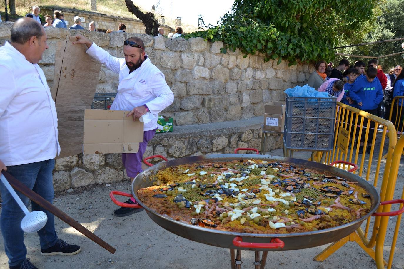 Así lo pasan en Astudillo en las Ferias y Fiestas de la Santa Cruz