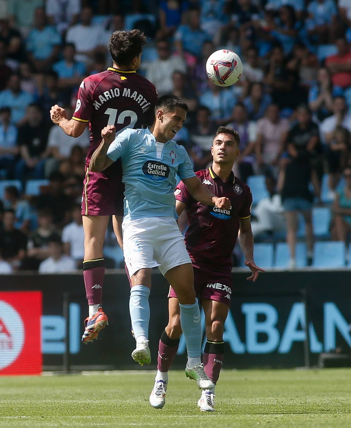 Las imágenes del partido entre el Celta de Vigo y el Real Valladolid