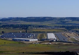 Terrenos del páramo de San Isidro donde se ubican los nuevos talleres y la futura estación intermodal.