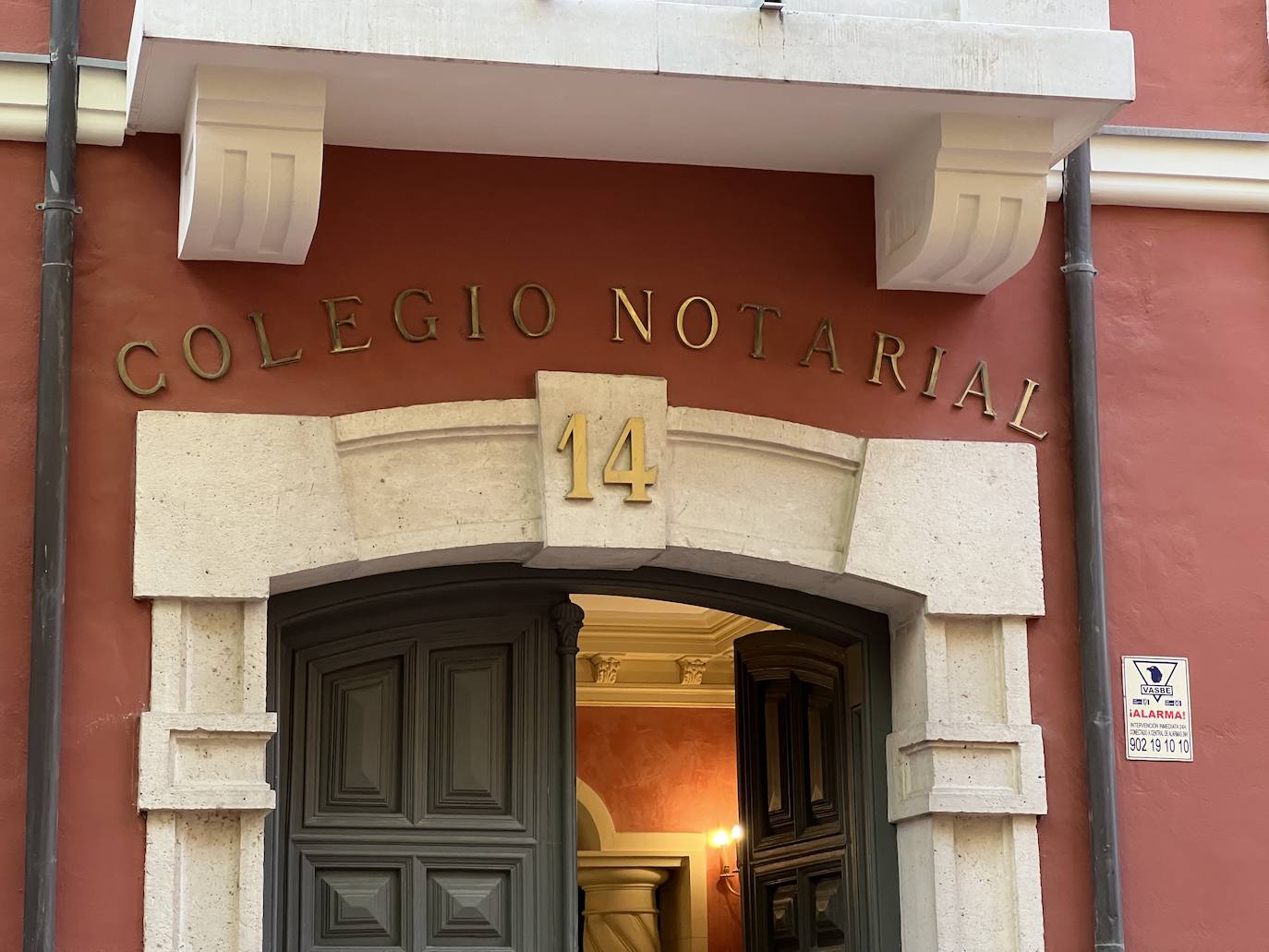 Así es el edificio vallisoletano del Colegio Notarial de Castilla y León