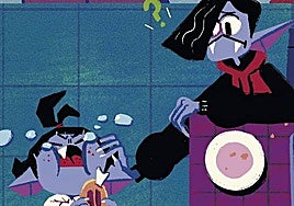 Una viñeta de 'Nicoleta y el misterio del colmillo' de la vallisoletana Rut Pedreño.