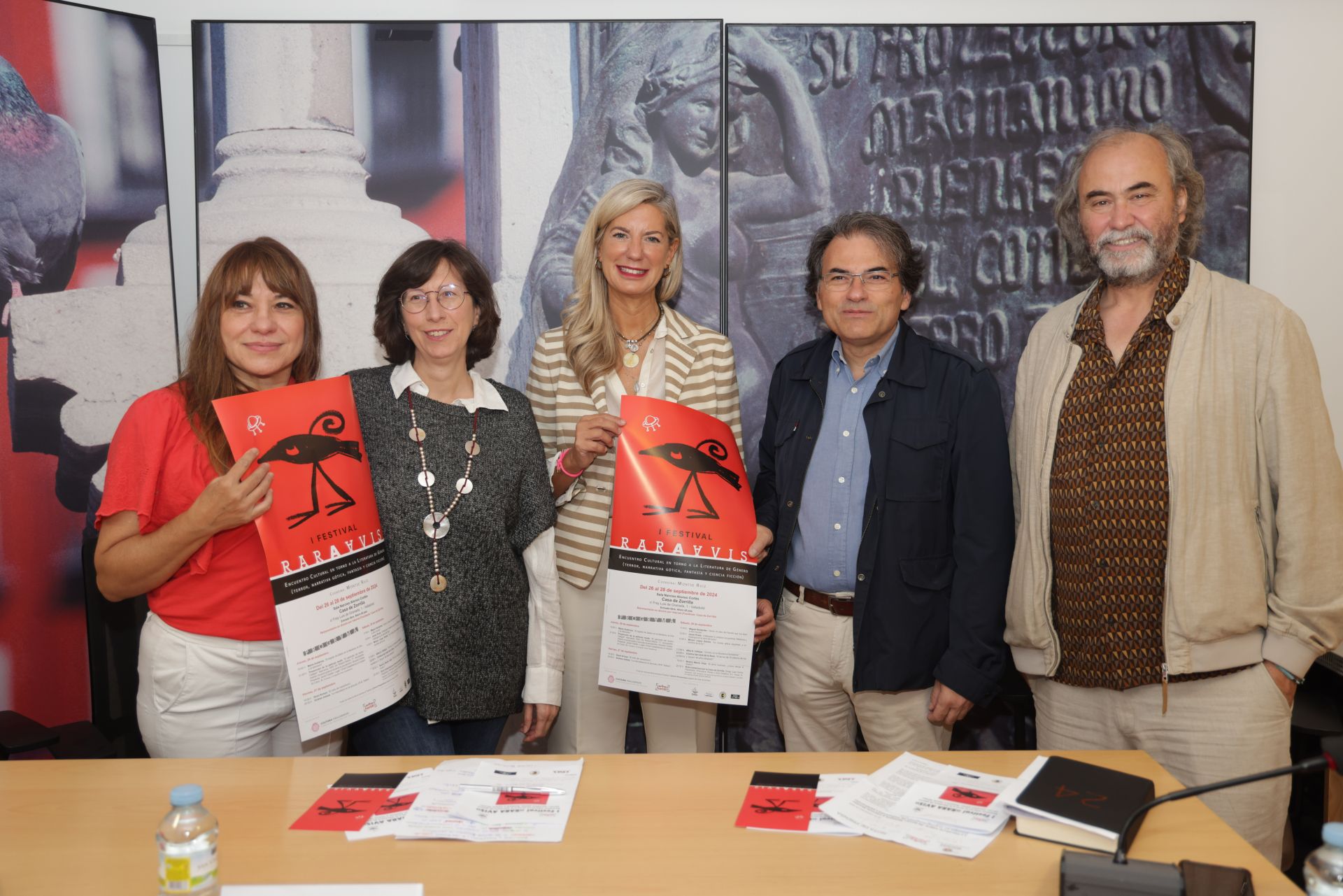 Presentación del Festival Rara Avis en la Casa de Zorrilla.