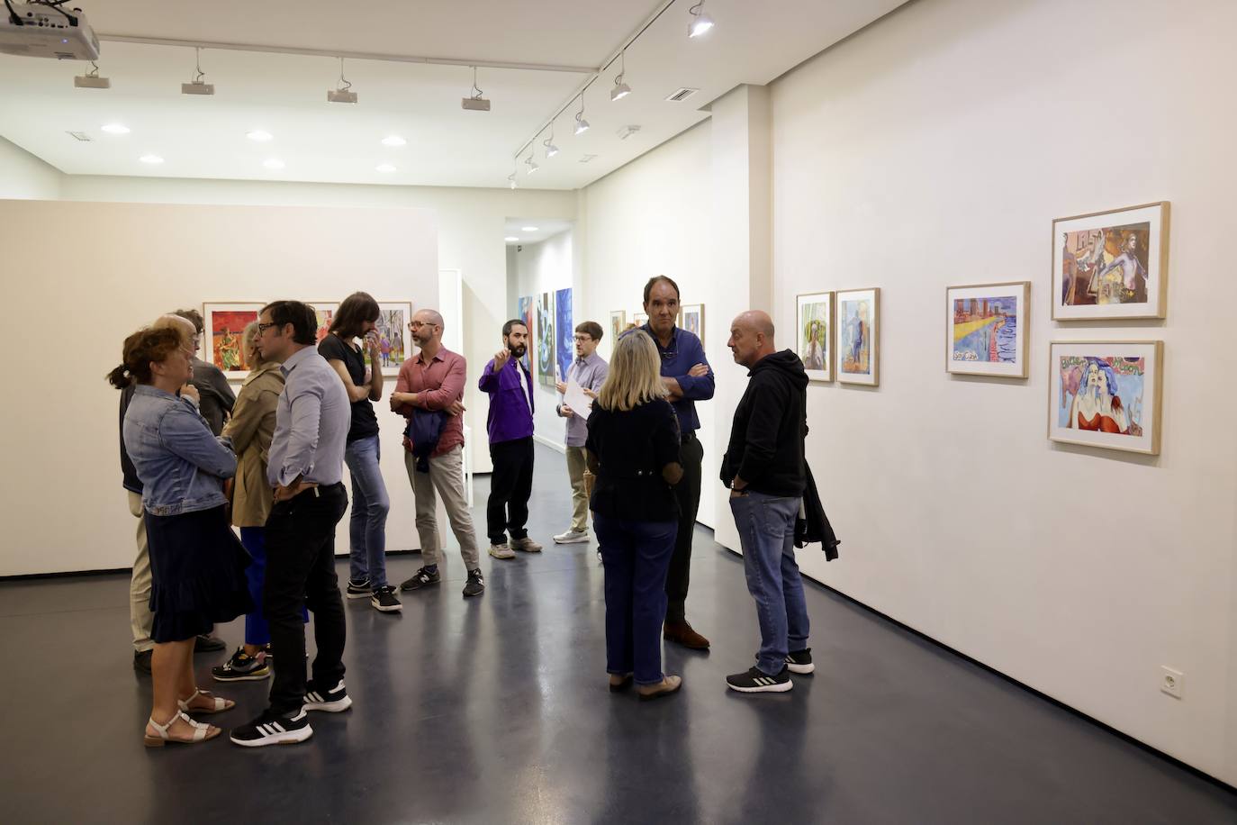 La exposición de Julián Cruz en Valladolid, en imágenes