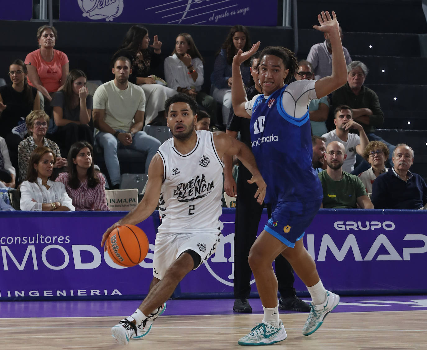 El Palencia Baloncesto arrasa al filial del Gran Canaria