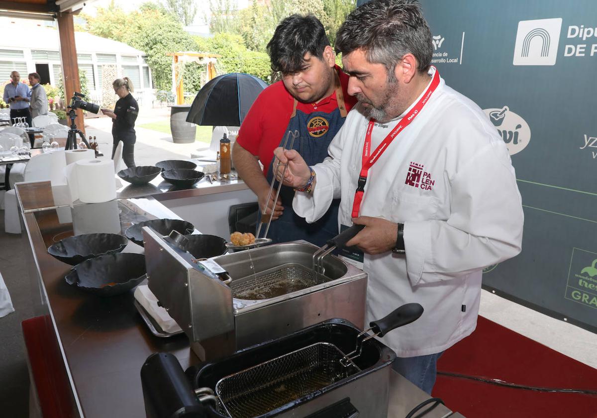 El chef palentino Alberto Villegas, en una pasada edición del certamen.