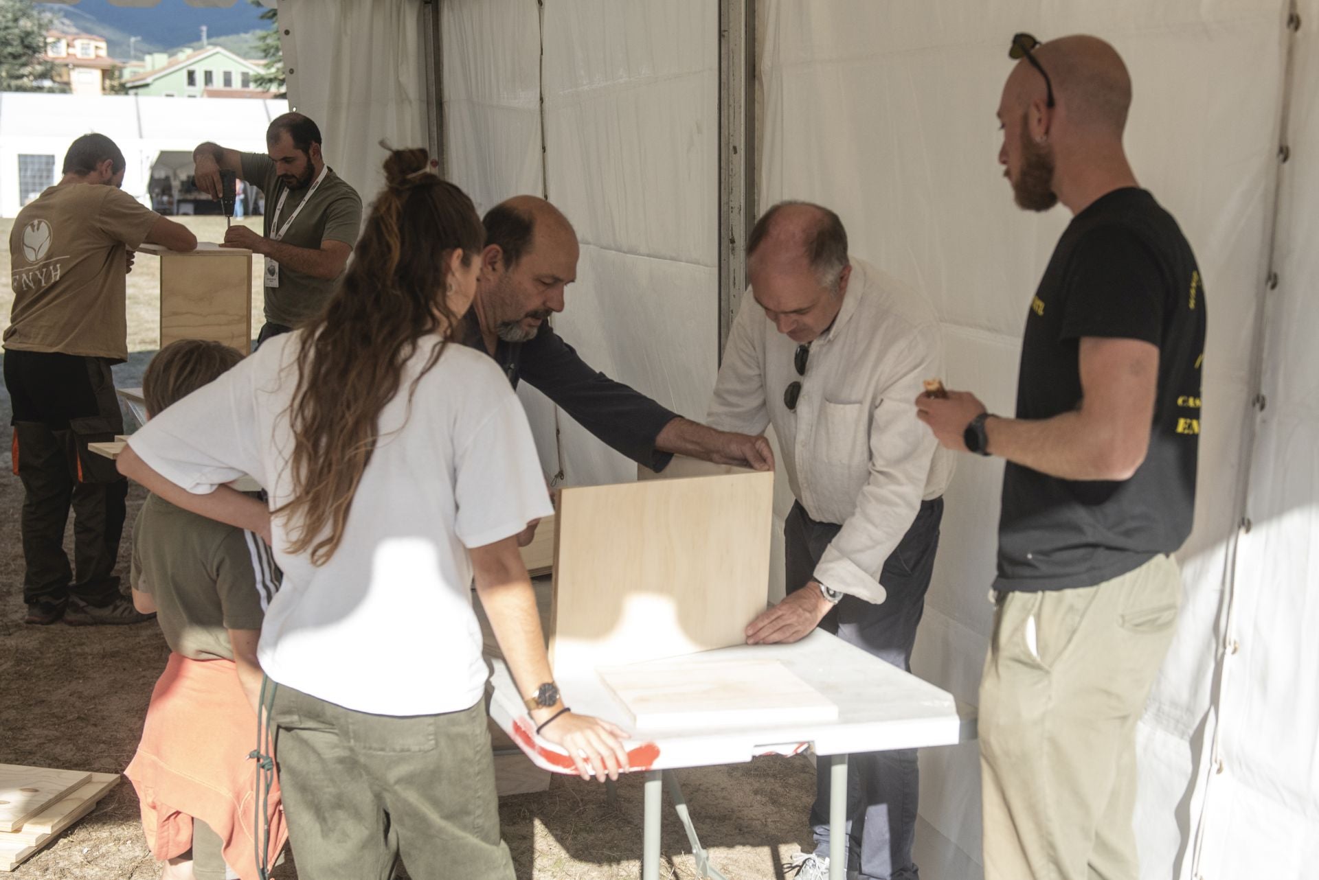 Fotos de la feria Naturcyl en el Real Sitio de San Ildefonso