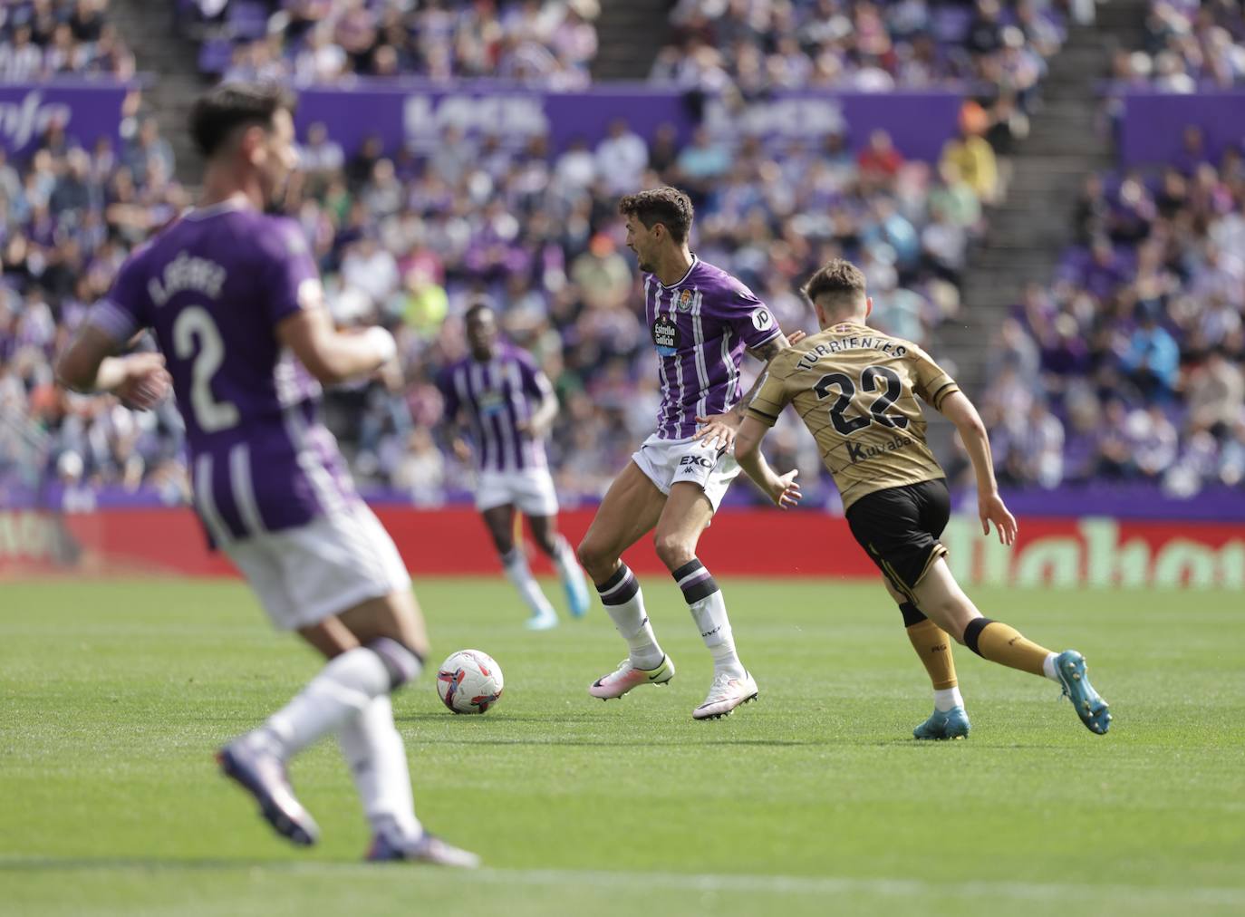 El empate en Zorrilla ante la Real Sociedad, en imágenes