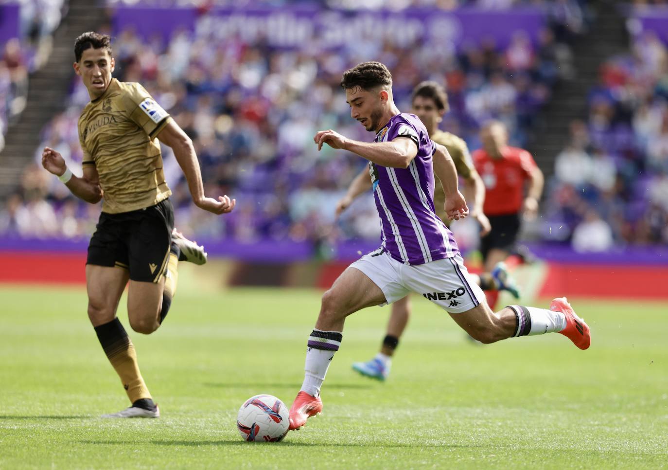 El empate en Zorrilla ante la Real Sociedad, en imágenes