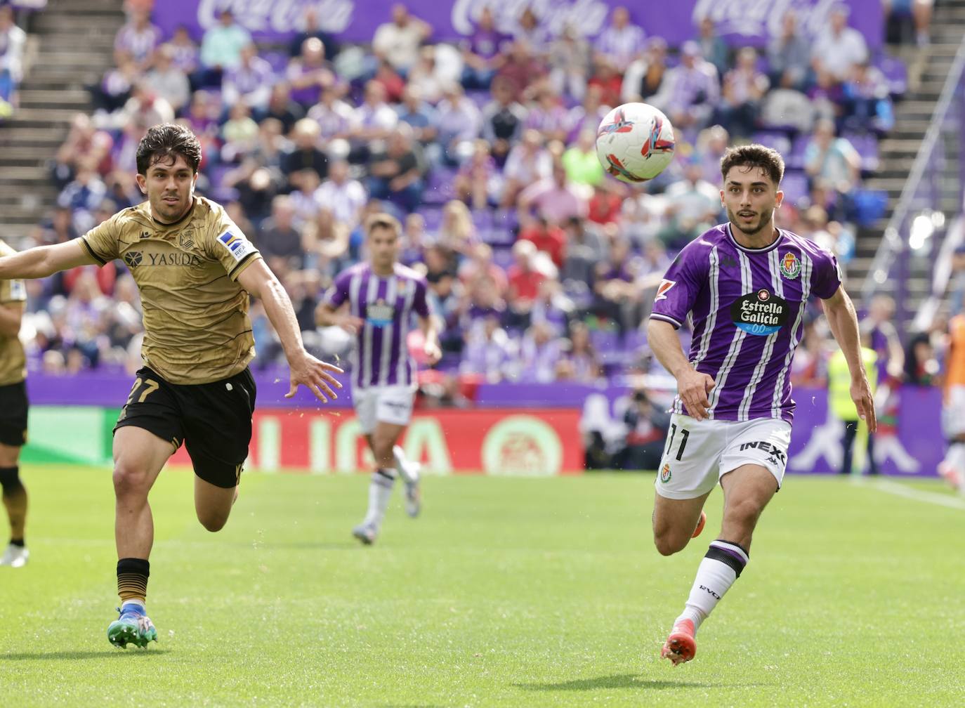 El empate en Zorrilla ante la Real Sociedad, en imágenes