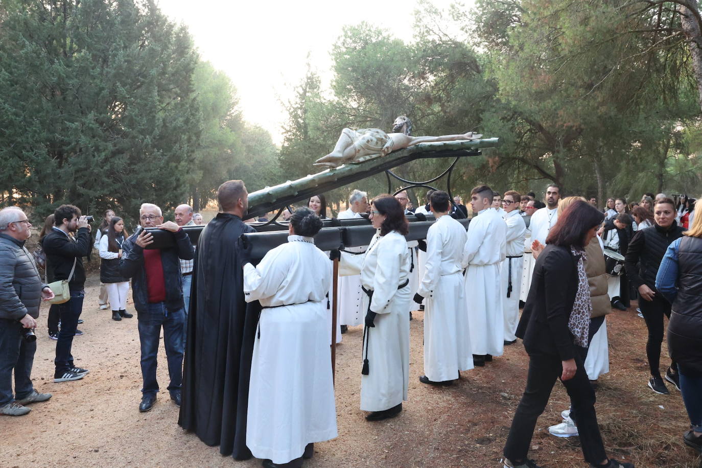 Imágenes de la procesión del Sacrificio en Medina del Campo