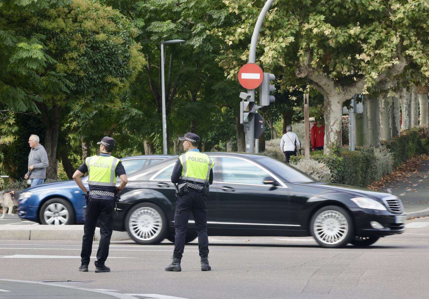 Imágenes de la capital vallisoletana en el Día sin Coche