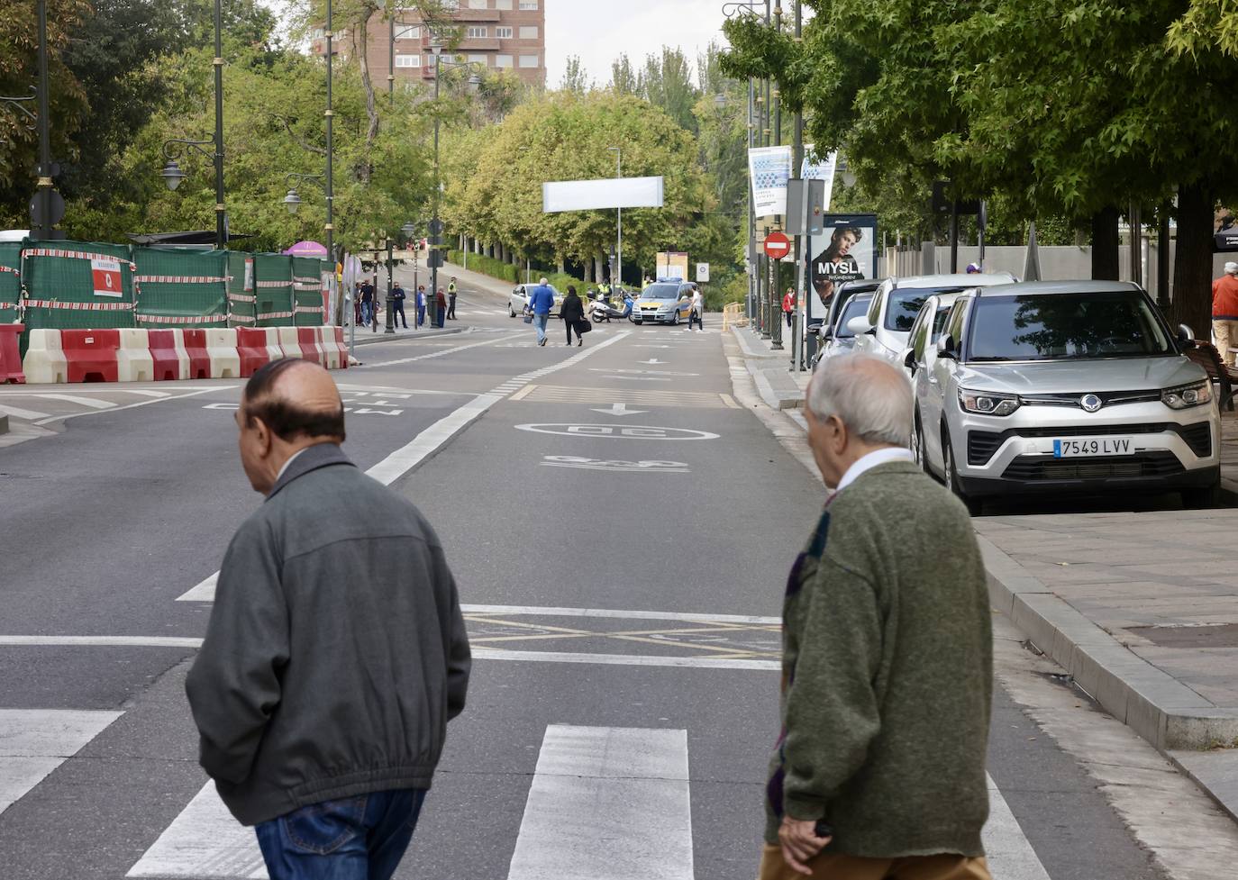 Imágenes de la capital vallisoletana en el Día sin Coche