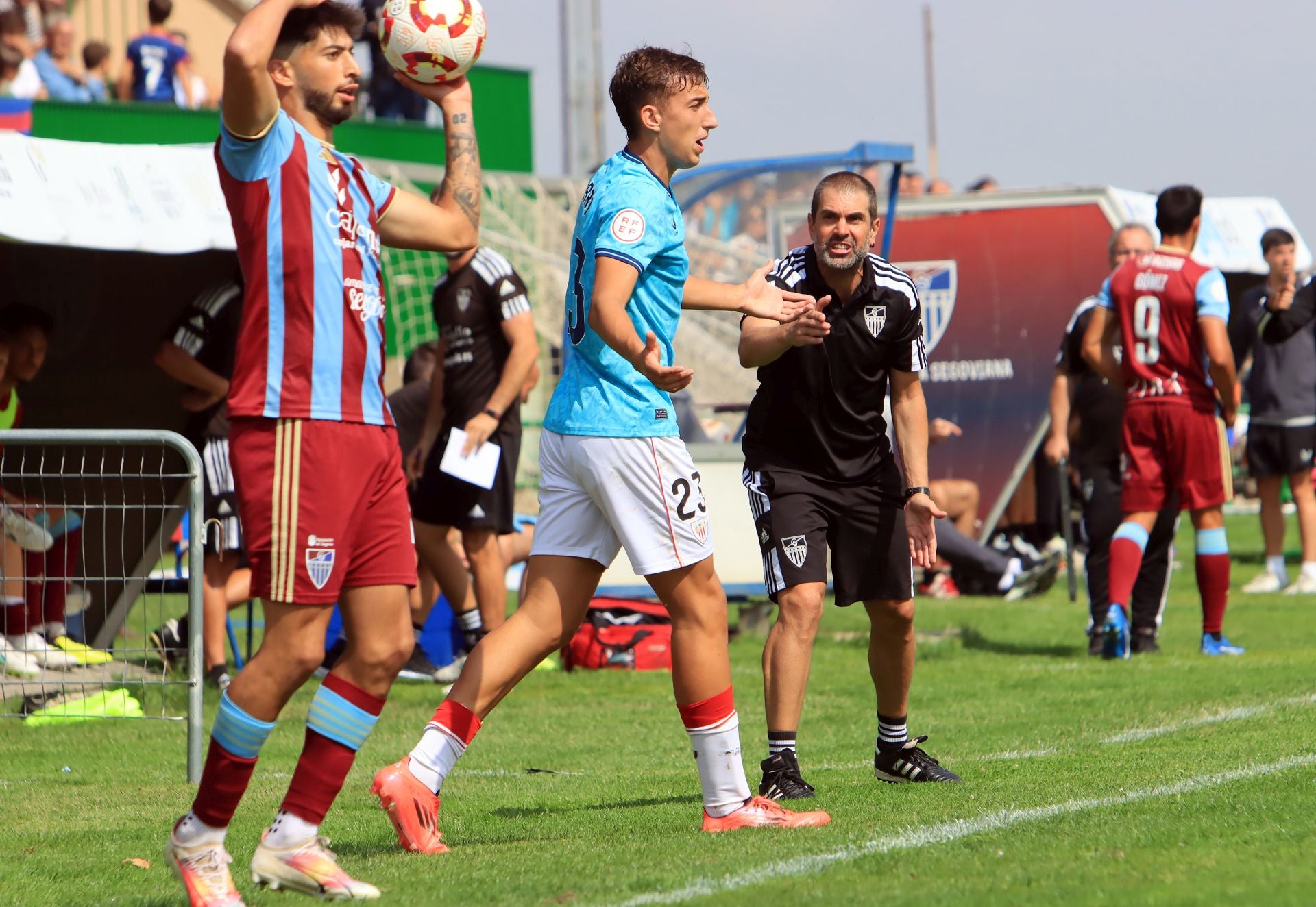 Las fotografías de la victoria de la Sego ante el Bilbao Athletic