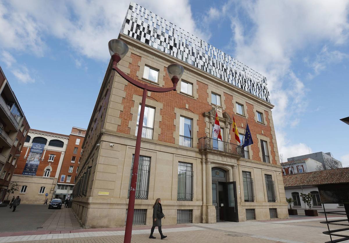 Palacio Provincial de Justicia de Palencia.