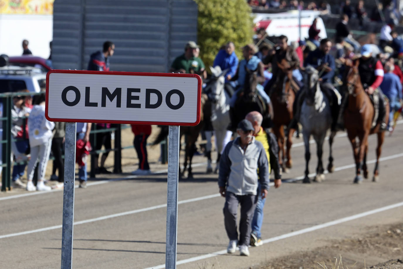 El encierro de Olmedo, en imágenes