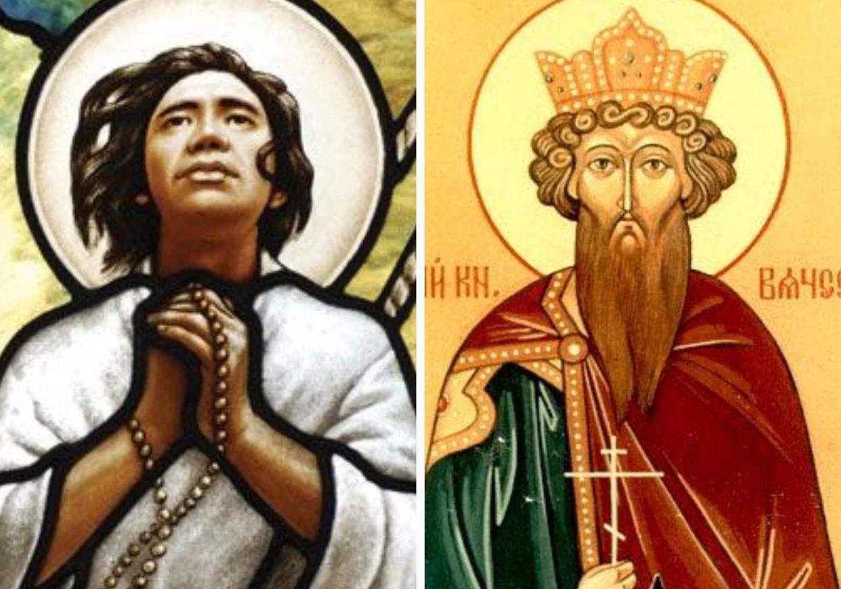 San Lorenzo Ruiz y San Wenceslao de Bohemia.