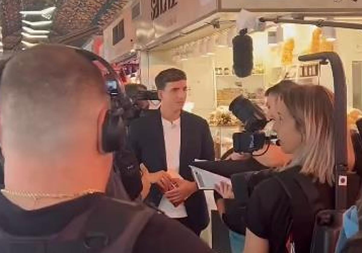 Xuso Jones causa furor en Valladolid con la grabación de 'Lo sabe no lo sabe'