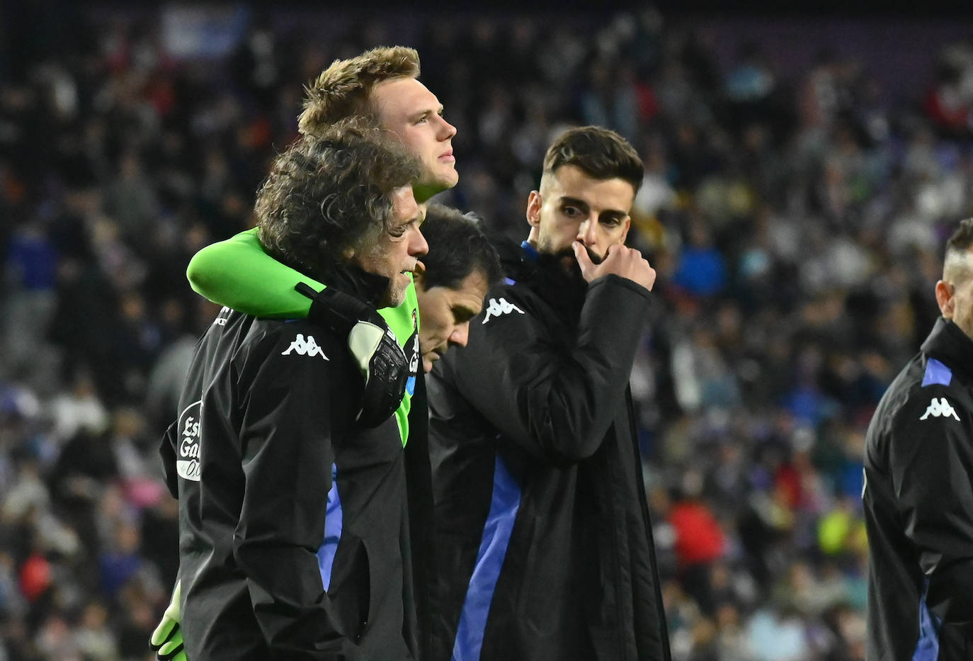 La derrota en casa del Real Valladolid frente al Mallorca, en imágenes