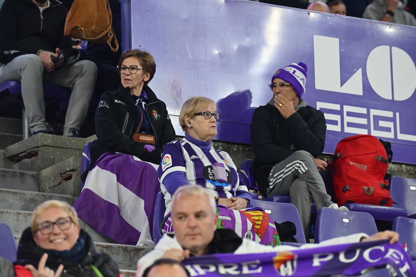 Búscate en la grada del estadio José Zorrilla (1/4)