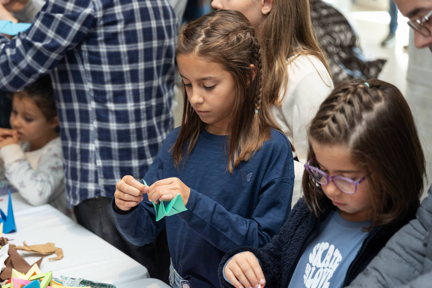 Talleres artesanales en la sede de las Cortes de Castilla y León