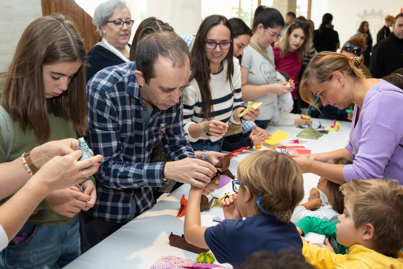 Talleres artesanales en la sede de las Cortes de Castilla y León