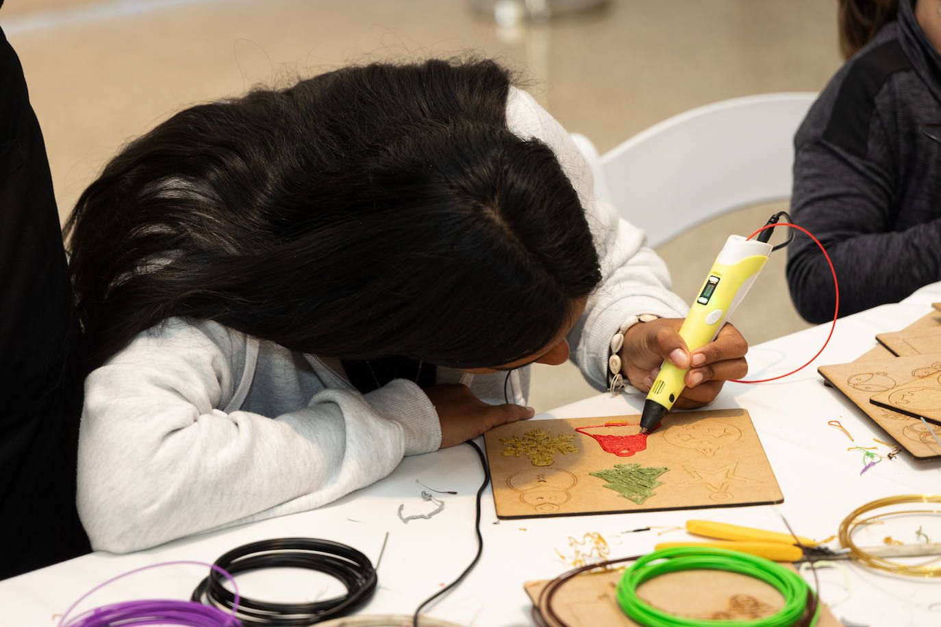 Talleres artesanales en la sede de las Cortes de Castilla y León