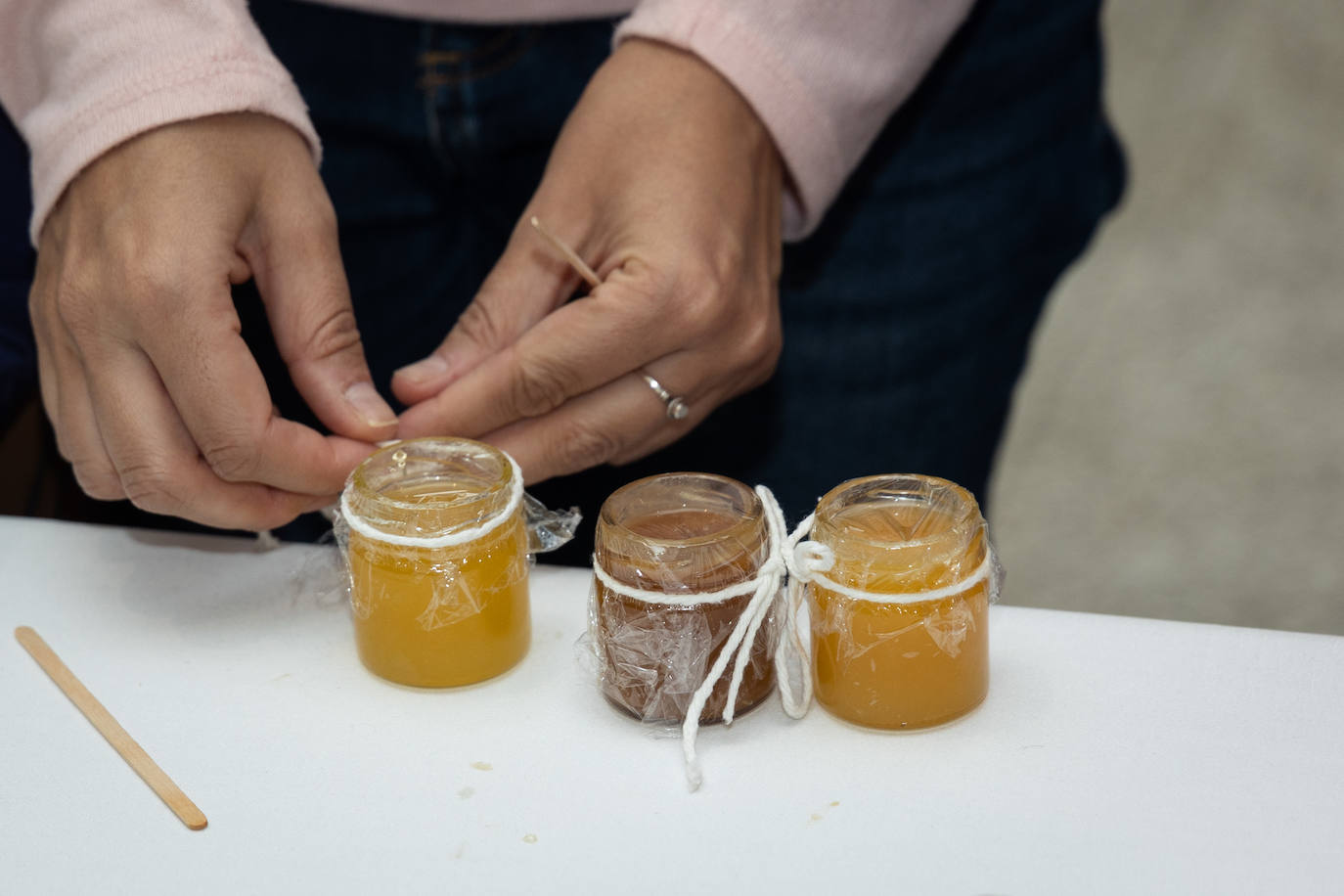 Talleres artesanales en la sede de las Cortes de Castilla y León