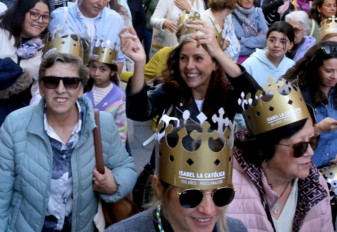 El encuentro de Isabeles, en imágenes