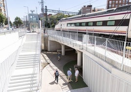 Inauguración del paso peatonal de Panaderos.