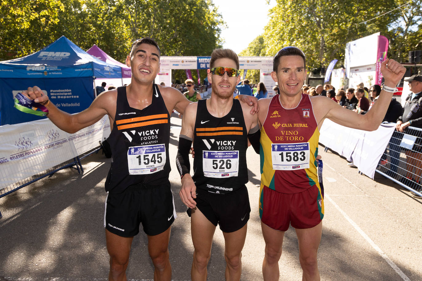 Las fotos más espectaculares de la Media Maratón de Valladolid