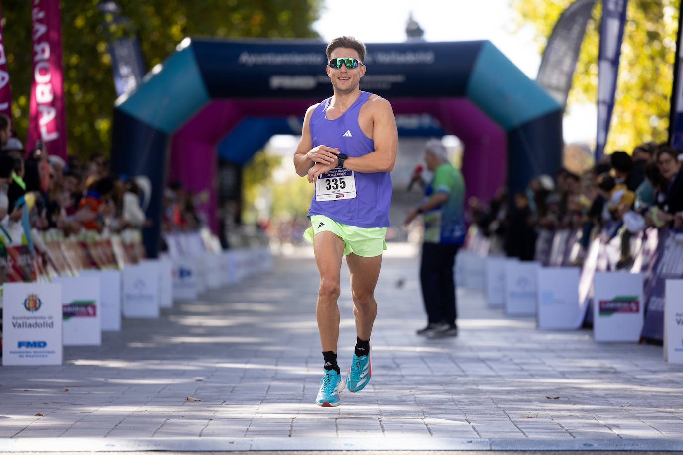 Las fotos más espectaculares de la Media Maratón de Valladolid