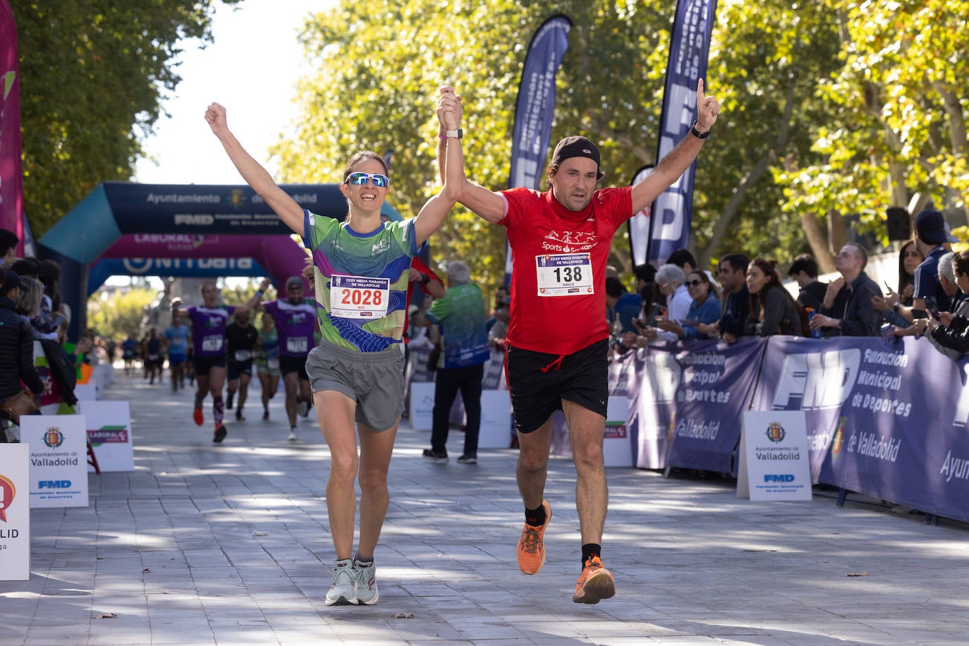 Las fotos más espectaculares de la Media Maratón de Valladolid