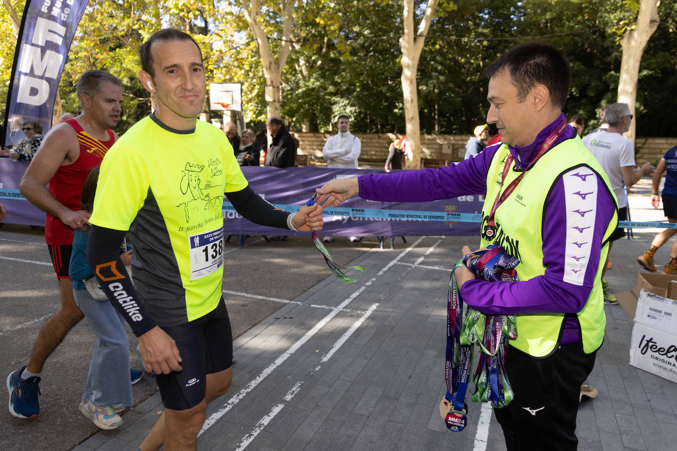 Las fotos más espectaculares de la Media Maratón de Valladolid