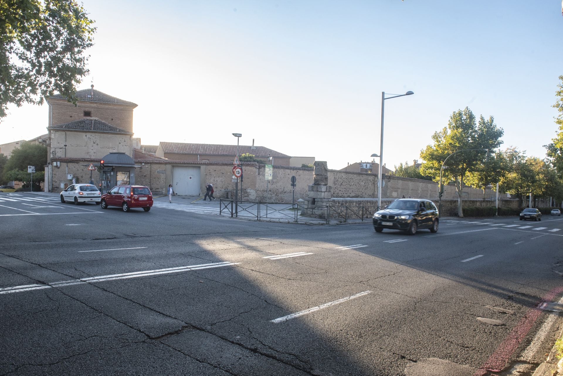 Del cruce entre Padre Claret y Coronel Rexach saldría el túnel hacia la glorieta de Melitón Martín.