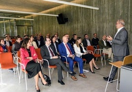 Acto de presentación del Consejo de Sabios impulsado por la Cámara de Comercio y la Diputación de Segovia.