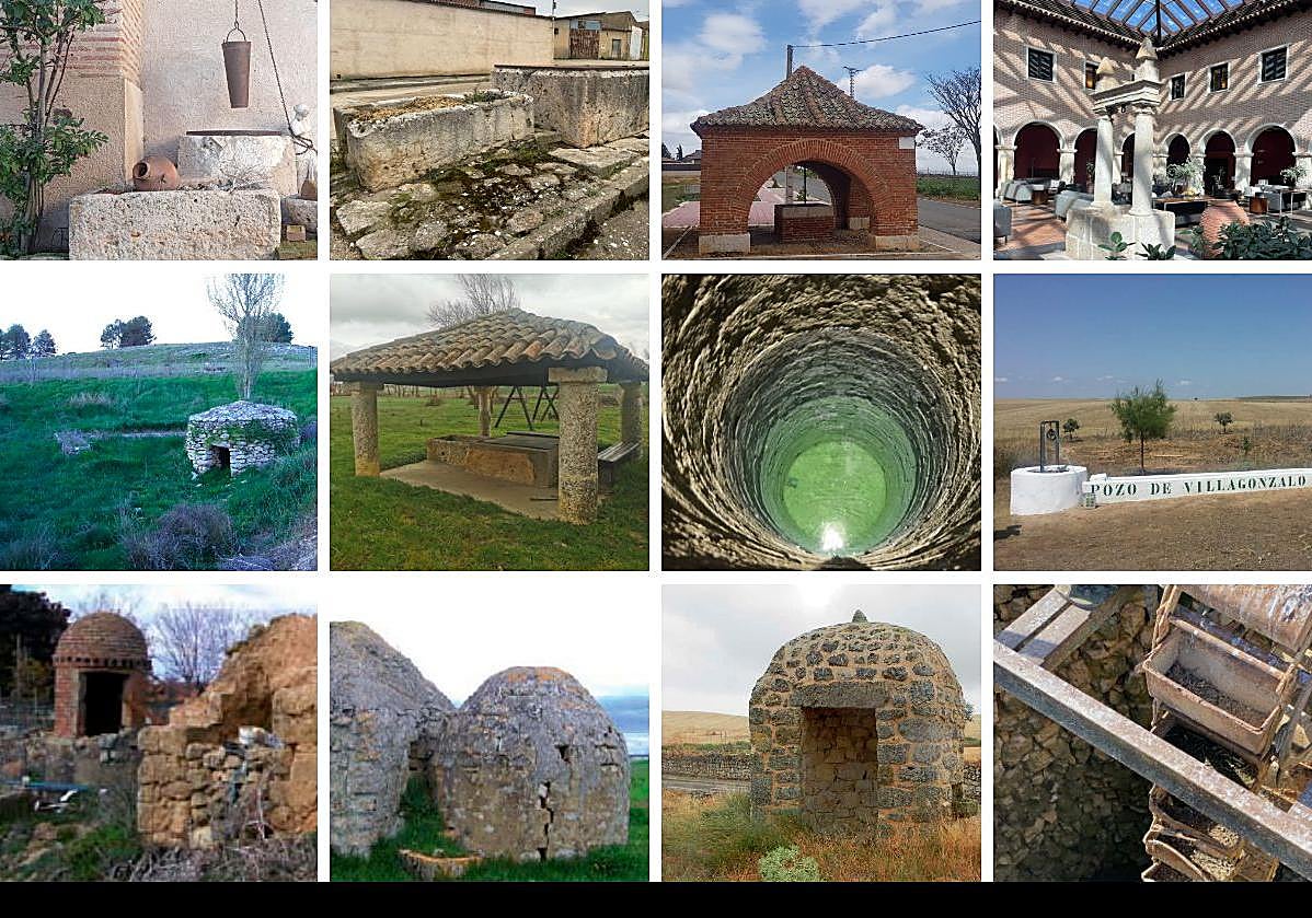 Los pozos más curiosos de los pueblos de Valladolid