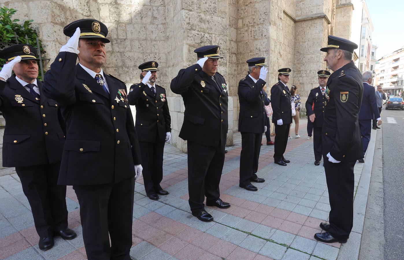 La Policía Nacional festeja a sus patronos