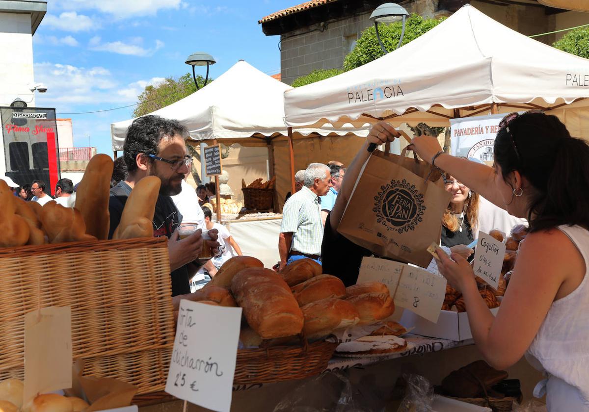 Feria del pan y de Alimentos de Palencia en Grijota.