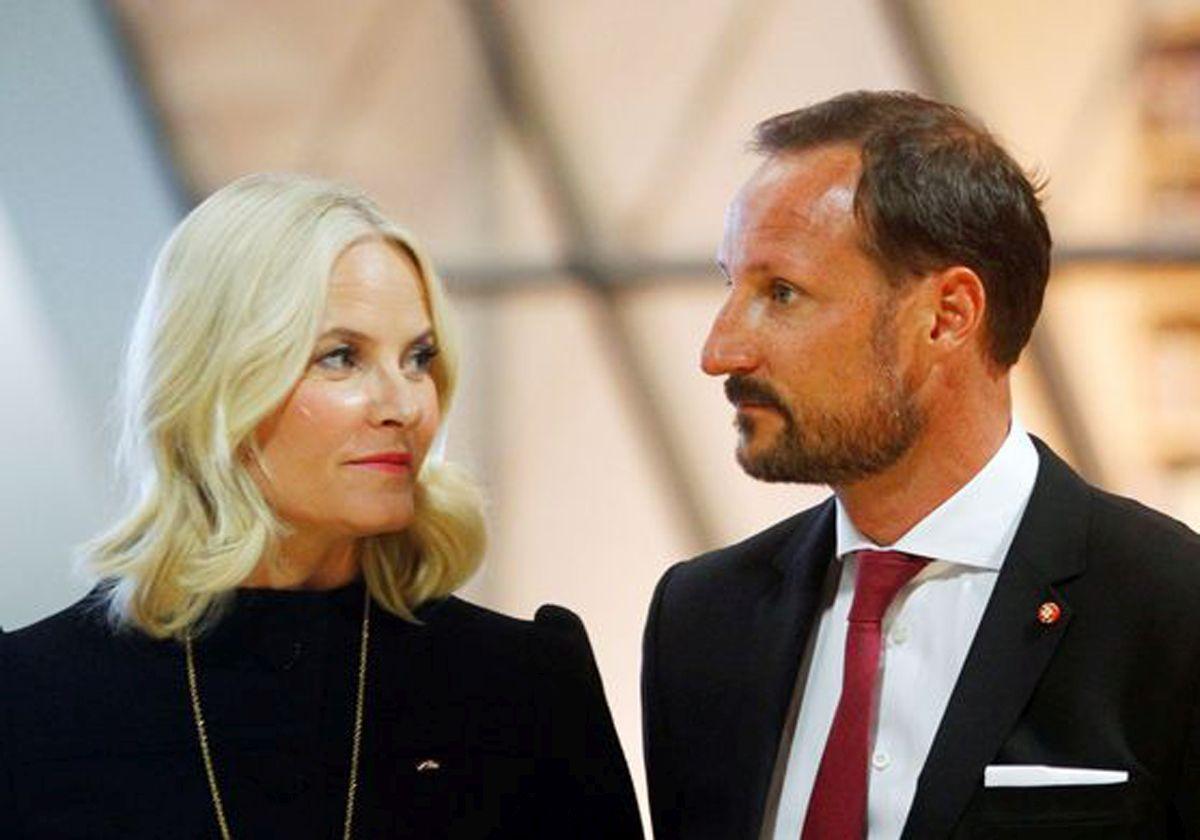 Haakon de Noruega con Mette-Marit.