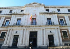 Imagen de archivo de la Audiencia de Valladolid.