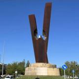 La escultura de Valladolid que guarda las cenizas de su autor