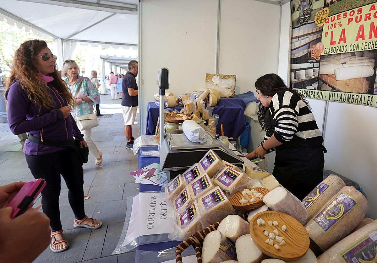 Uno de los puestos que participaron el año pasado en la feria gastronómica Naturpal.